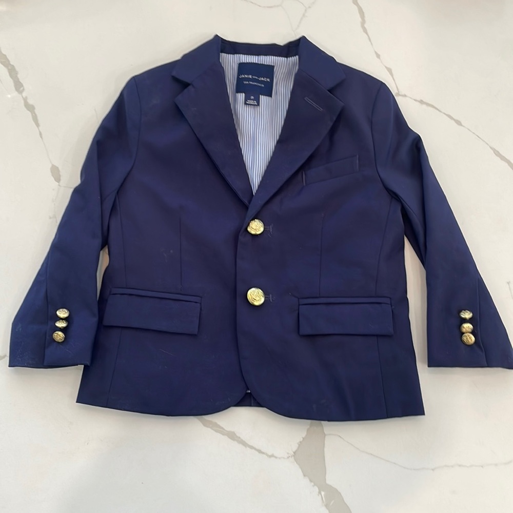 Janie and Jack Navy Blazer